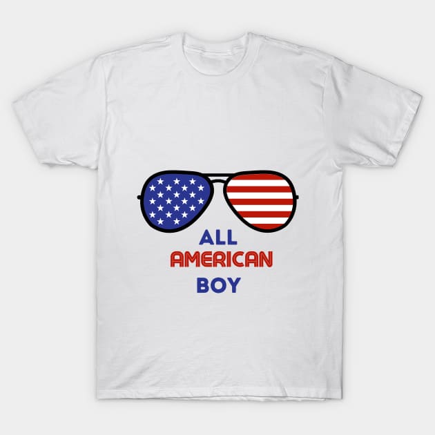 All American Boy T-Shirt by Ashden